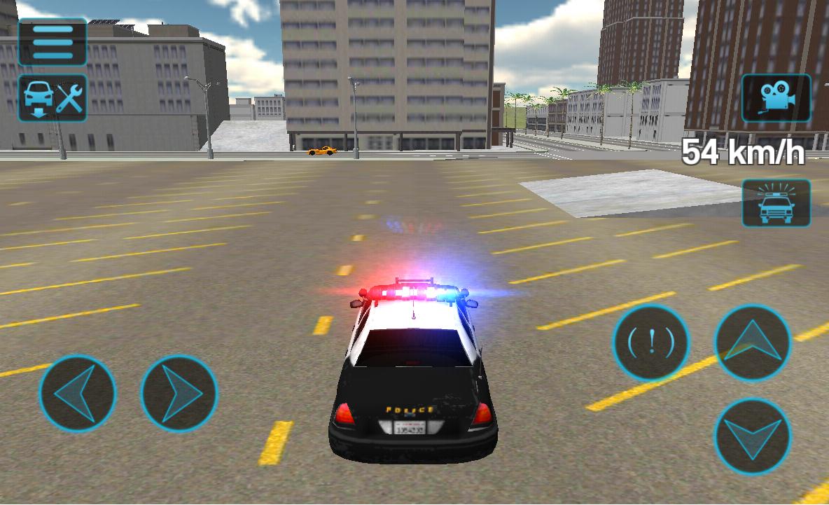Flying police cars games online